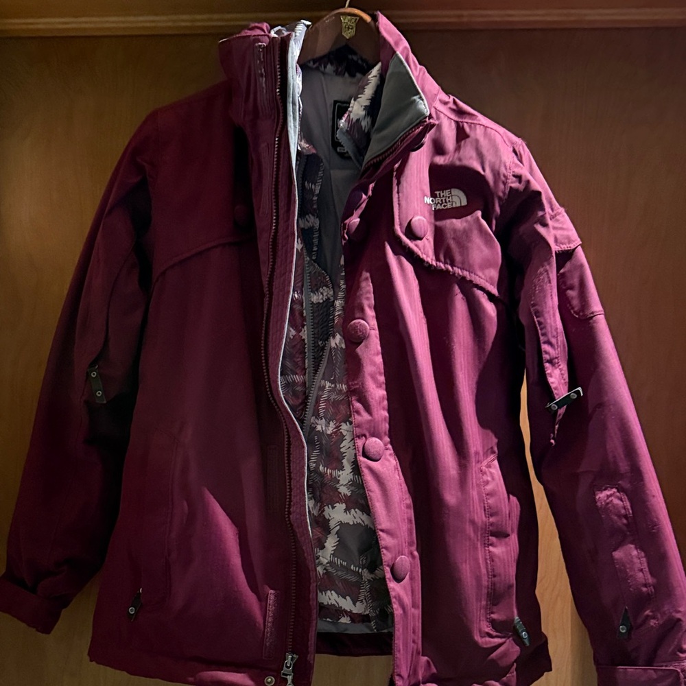 The North Face Maroon Snowsports Jacket